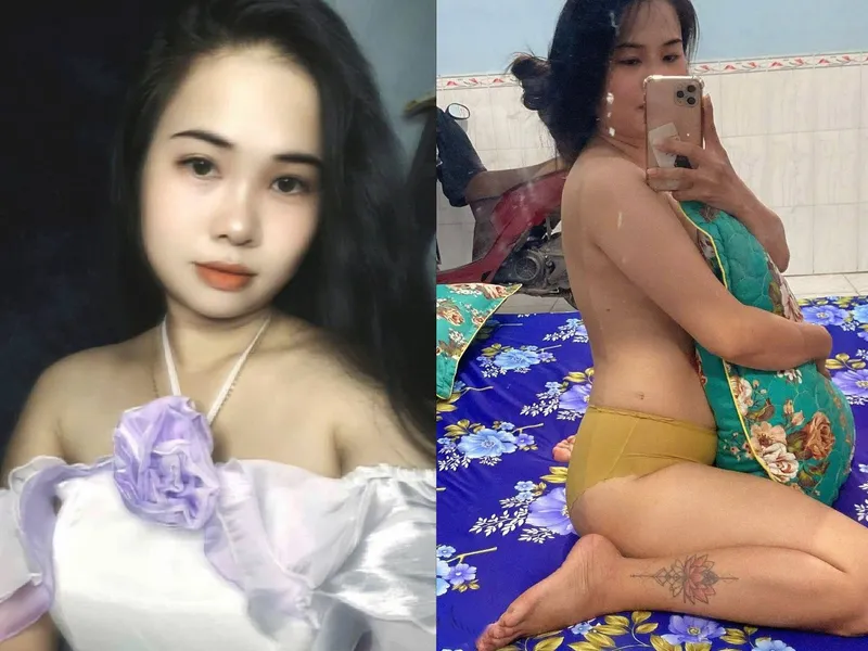 Cô vợ dâm cằm điện thoại tự quay người chồng nện mình